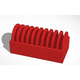 CR2032 Coin Cell Battery Holder – Stores 10 Batteries