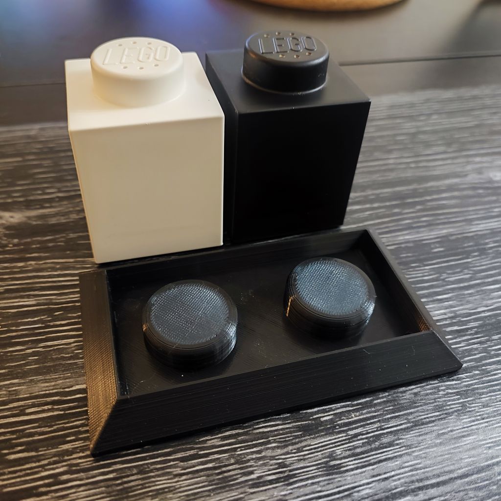 Holder for LEGO Salt & Pepper Shakers