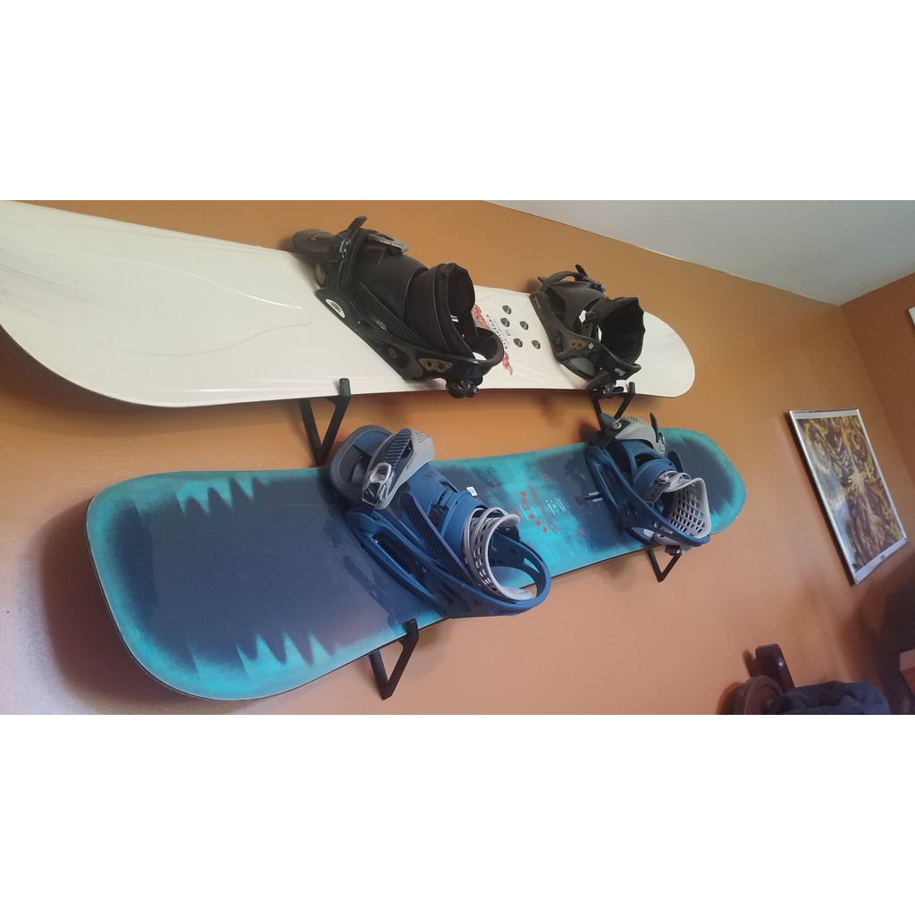 Snowboard Wall Mount – Single Screw, Stud-Ready