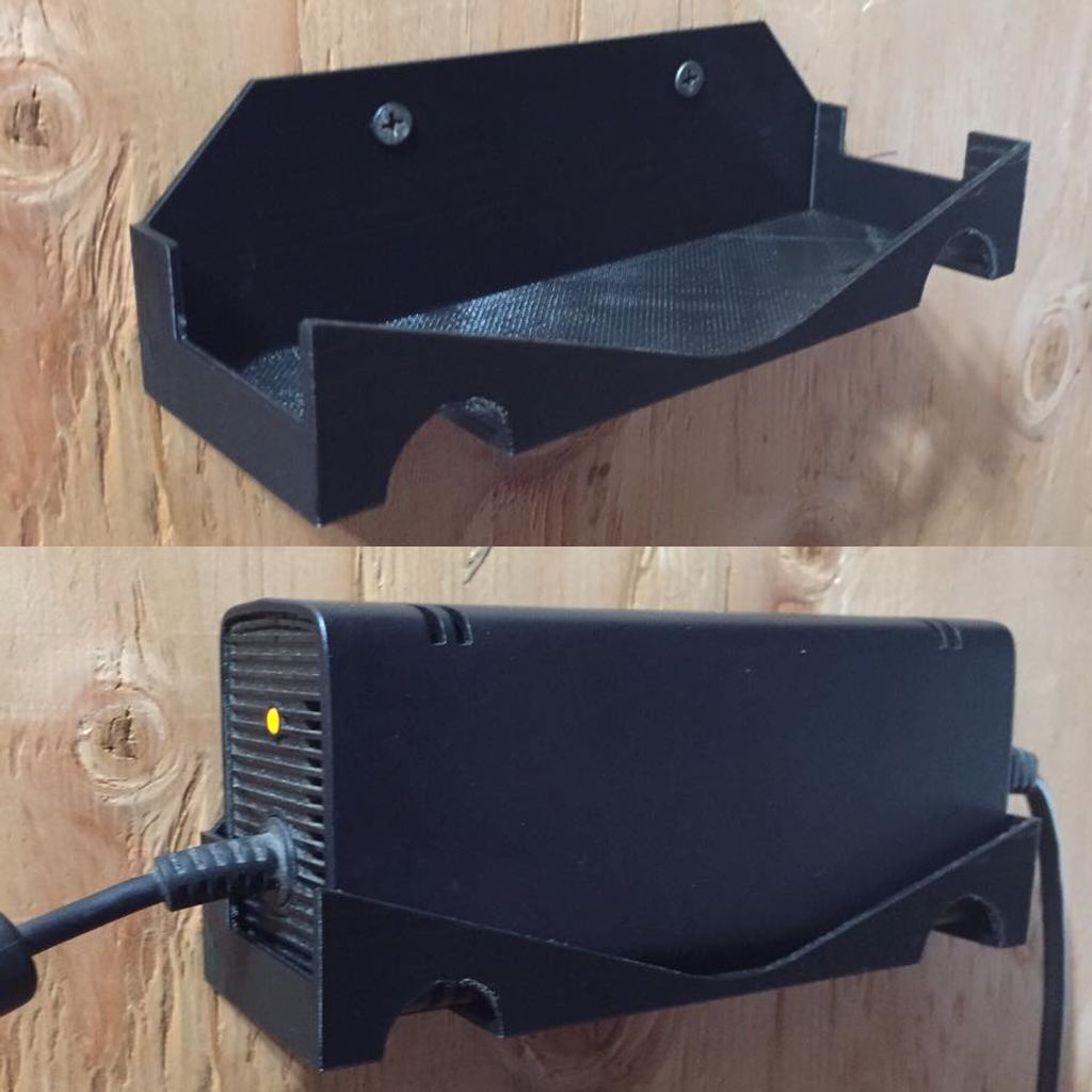 Xbox Power Supply Wall Mount – Tidy Cable Solution