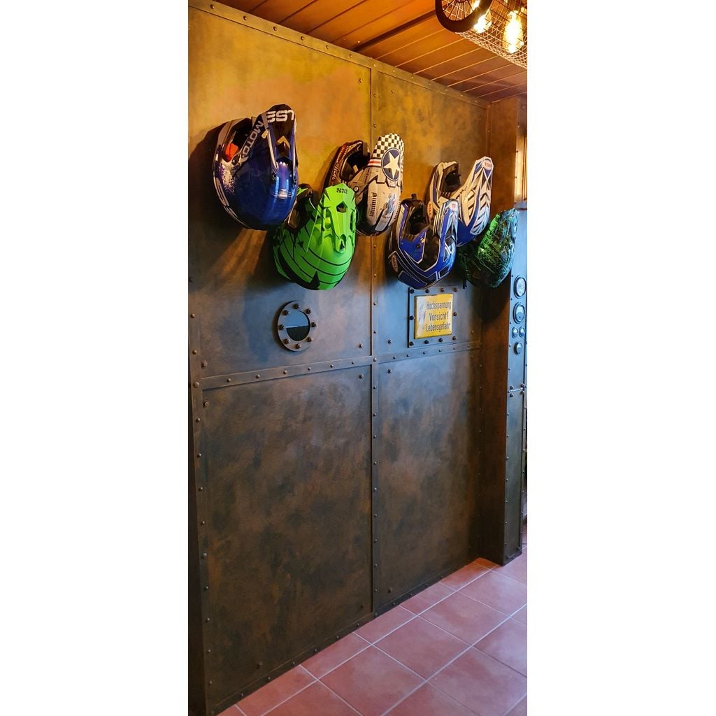 Helmet Wall Mount for Motorcycle, MX & MTB Helmets