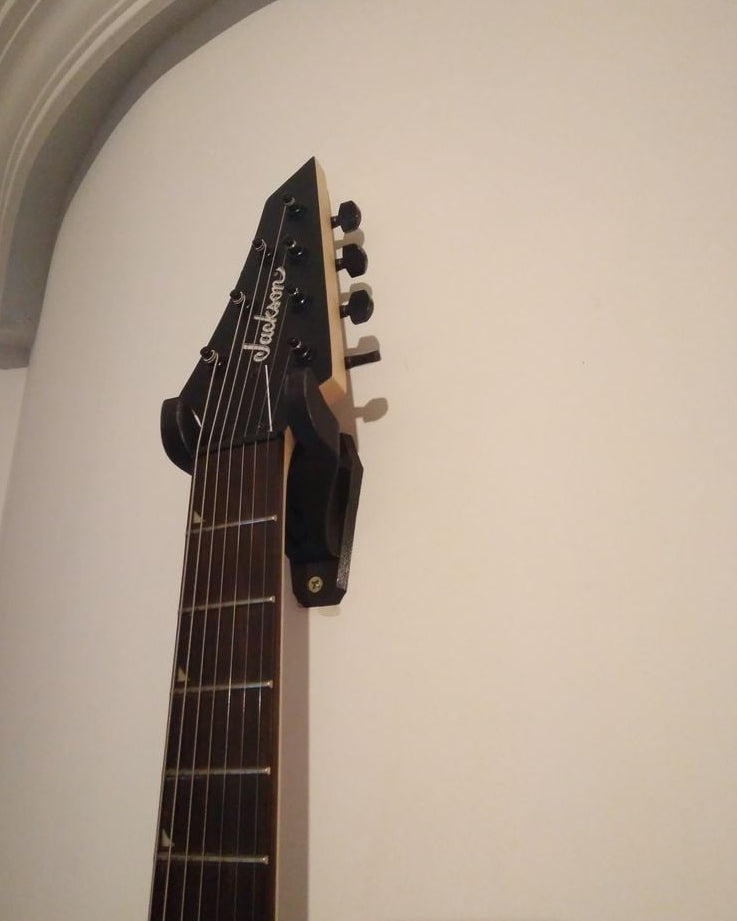 7-String Guitar Wall Holder with Gojira Logo