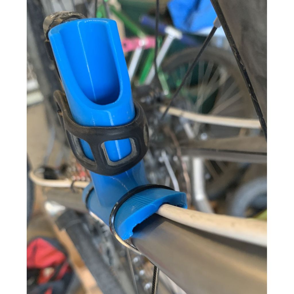 Bike Light Holder for Rear Chain Stay – Bikepacking